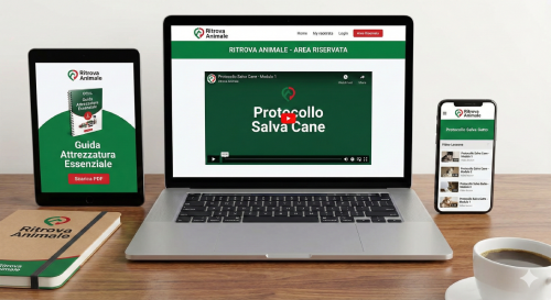 Mockup Video Protocollo Ritrova Animale