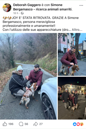 Ritrovamento Salvatore e Deborah